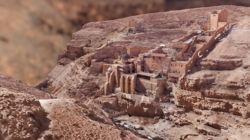 Mar Saba Monastery  -RAWscan