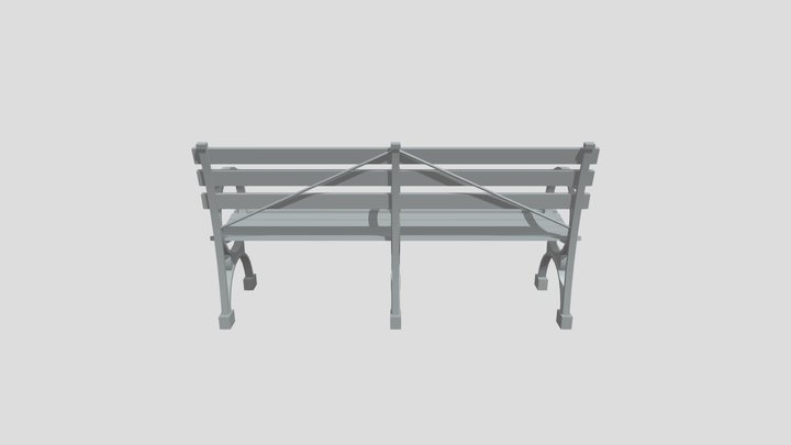 Zoonomaly - Bench 3D Model