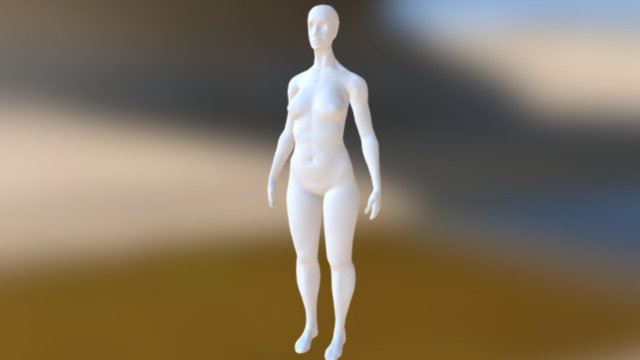 Woman 3D model 3D Model