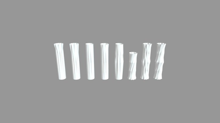 column variations 3 3D Model
