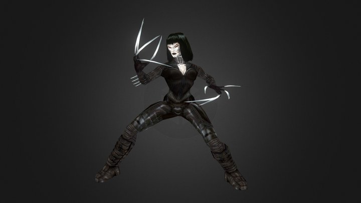 Lady Deathstrike 3D Model