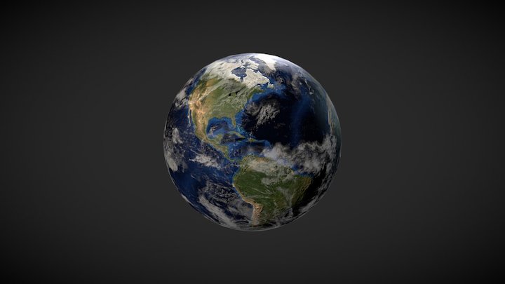 Planeta Tierra/Planet Earth 3D Model