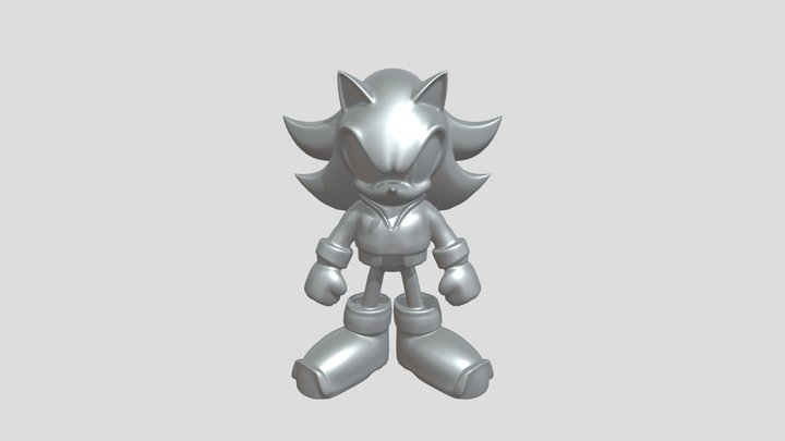anthropomorphic hedgehog character 3D Model