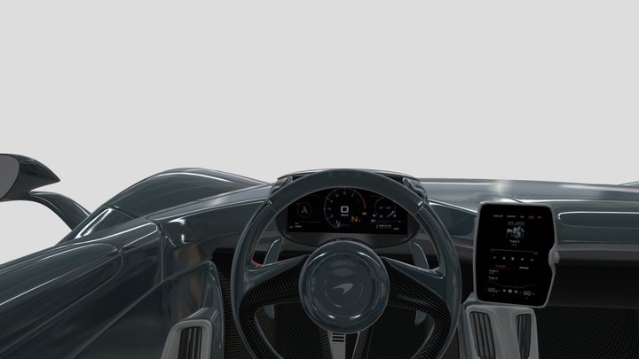 Mclaren Elva (HD) 3D Model