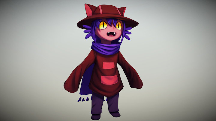 Niko from Oneshot 3D Model