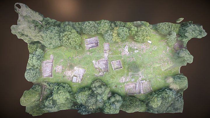Raetersiedlung Himmelreich in Wattens 3D Model