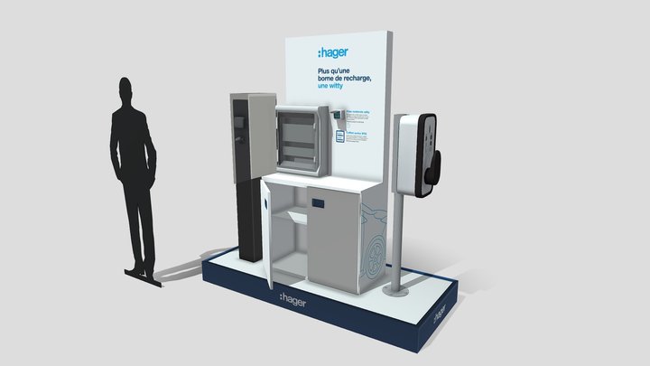 SLN063 Stand EVCS 3D Model