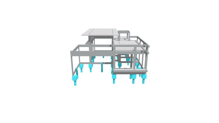 Proj. Estrutural em Concreto Armado 3D Model