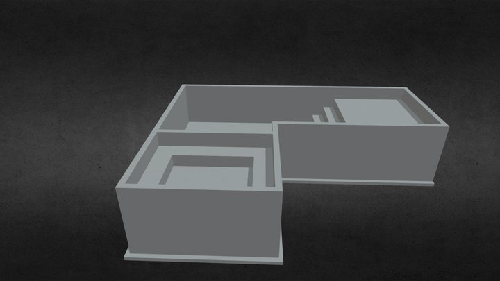 Piscina - Vista 3D - {3D} 3D Model