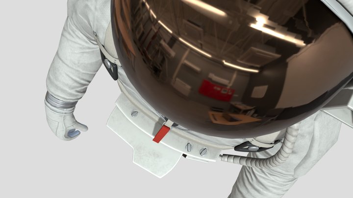 Astronaut 3D Model