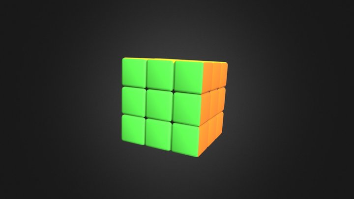 Rubik's Cube 3D Model