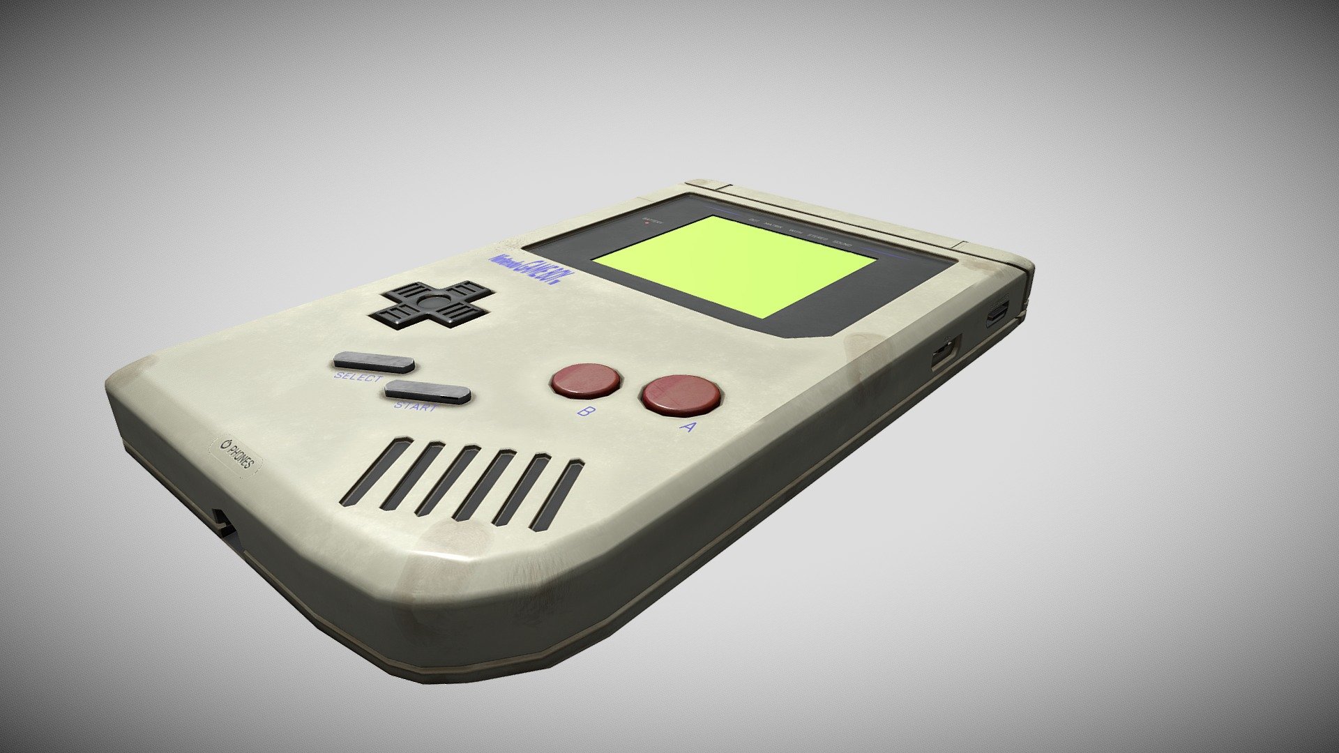 GameBoy nintendo 3D model by antoine.fcht (antoine.esparcieux