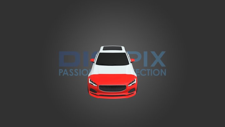 Paint Protection Film - BASIC Covered in 3D VR 3D Model