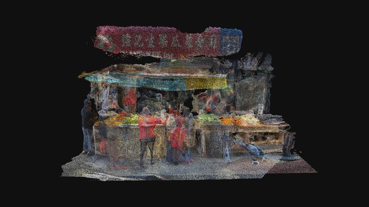 Chinatown Food Store - NYC 3D Model