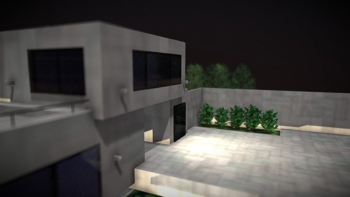 modern house – Modello 3D gratuito STL