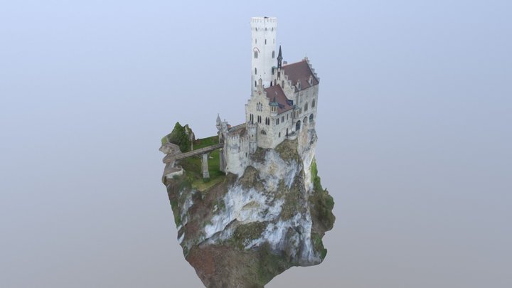 castle Lichtenstein 3D Model