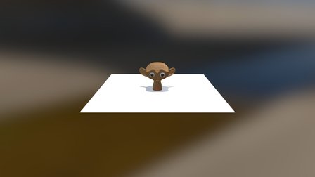 test monkey 3D Model