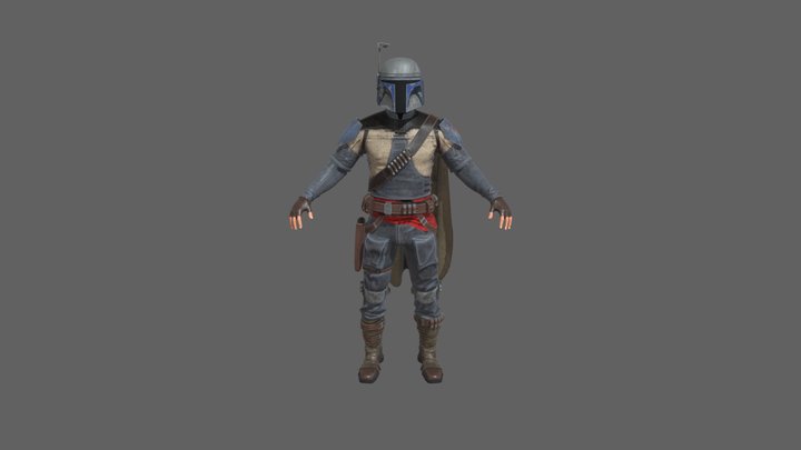 Boba Fett 1313 3D Model