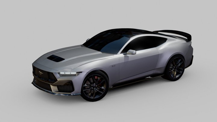 Ford Mustang - $20 3D Model