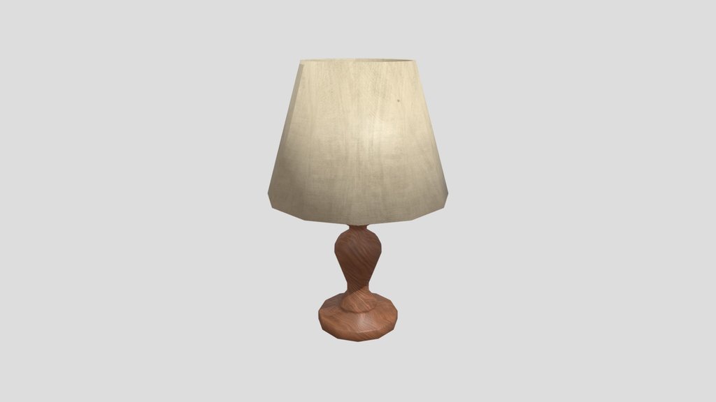 Low poly Lamp