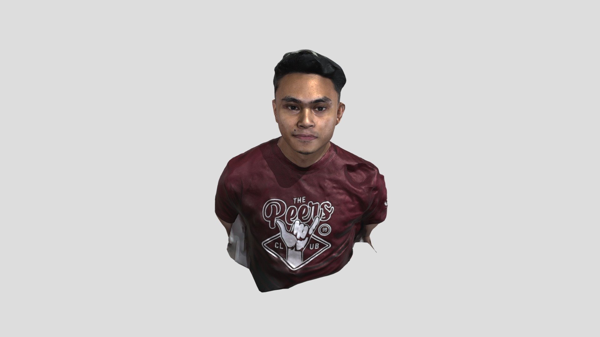 3D Face Scan - 1201101889 - 3D model by amieraiman [65dae19] - Sketchfab