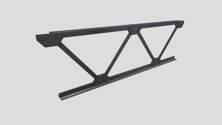 V Truss.   VT-93L-5W 3D Model