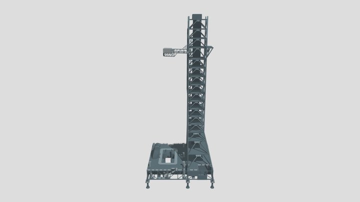стартовый стол 3D Model