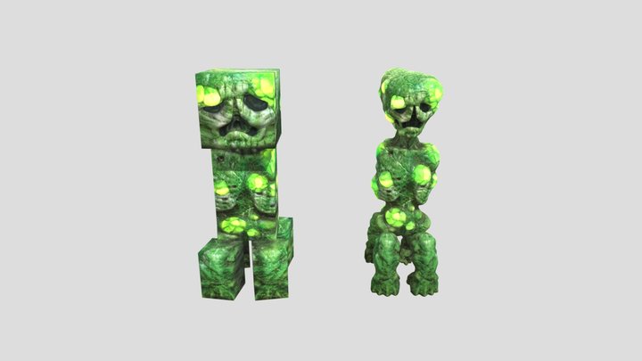 Creeper 3D Model