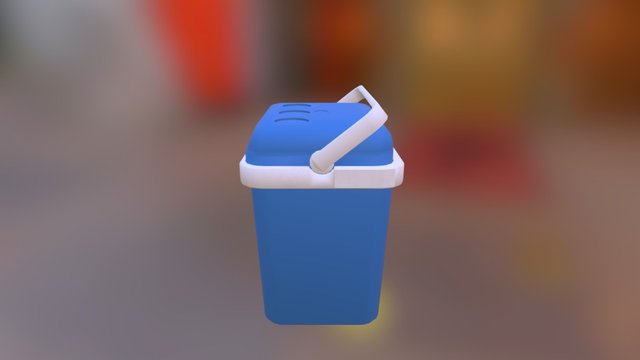 Cooler Box 3D Model