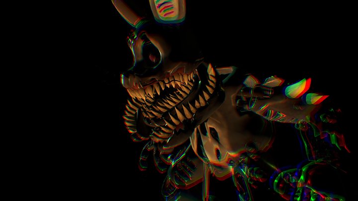 Twisted Bonnie 3D Model