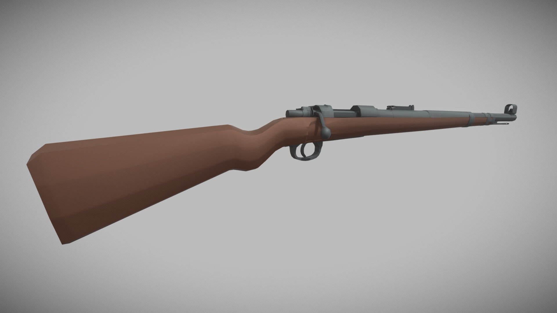 Kar98K (Low poly)