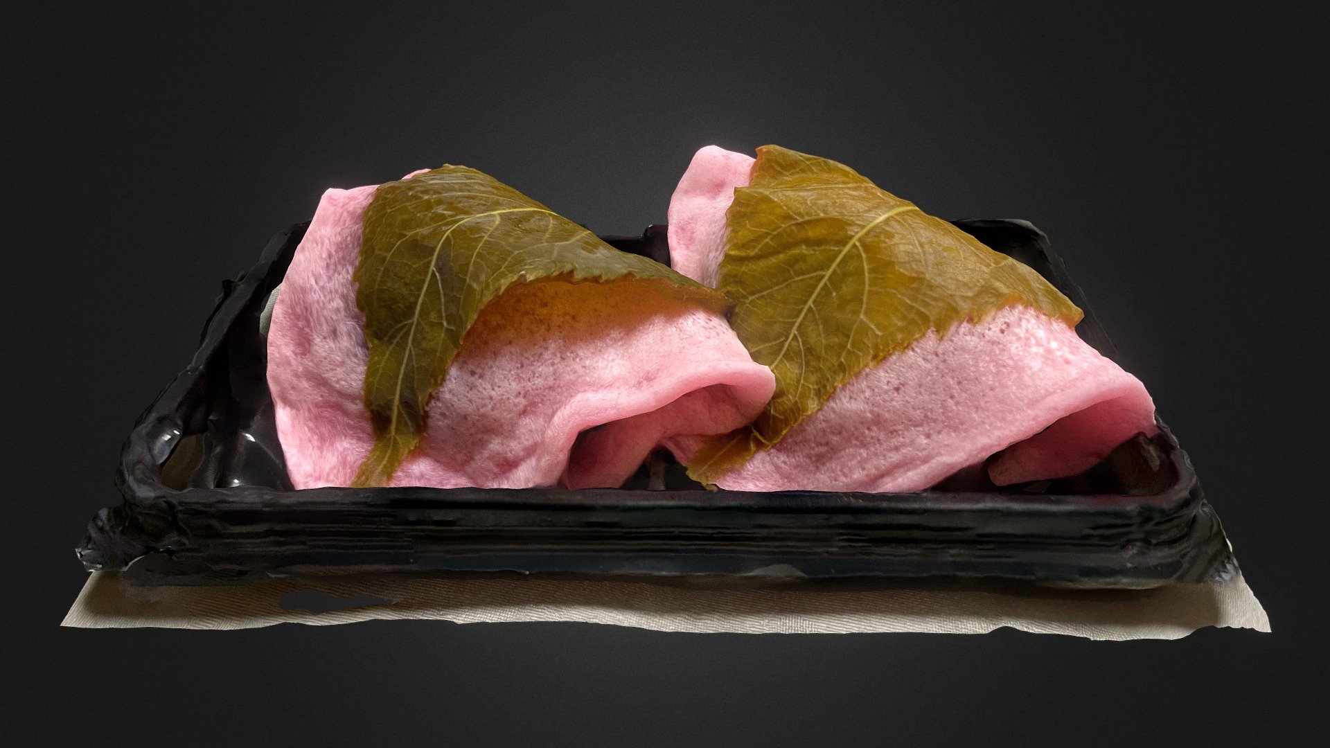 桜餅 — Sketchfab embed 3D viewer