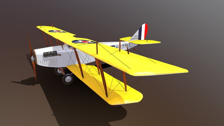 Curtiss JN-4 "Jenny" – Modello 3D gratuito STL