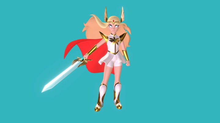 She-Ra 3D Model