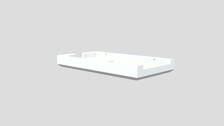 Mobile Phone - Top Case Design 3D Model