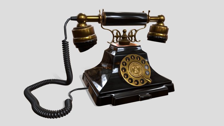 Old Phone 3D Model