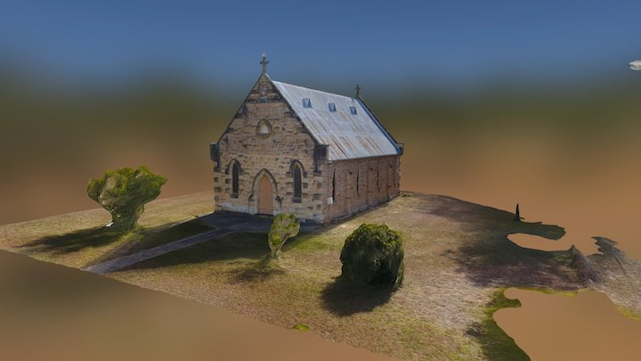 Another Abandoned Church 3D Model