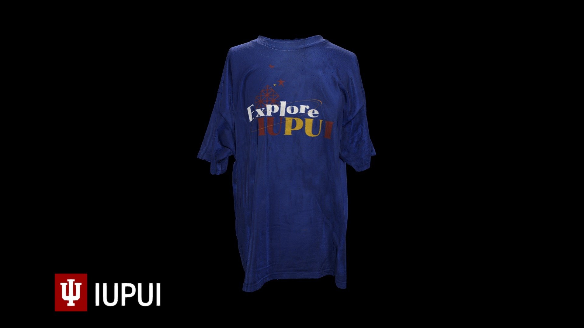 Explore IUPUI T-Shirt - Blue