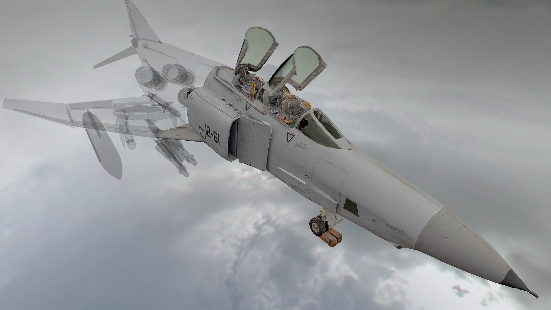 McDonnell Douglas F-4 Phantom II 3D Model, 59% OFF