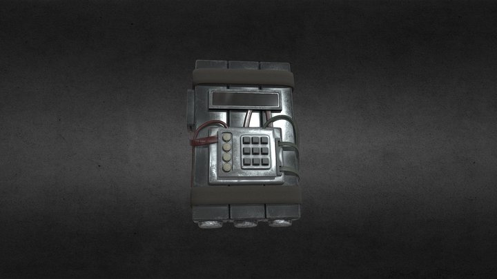 Bomb С4 3D Model