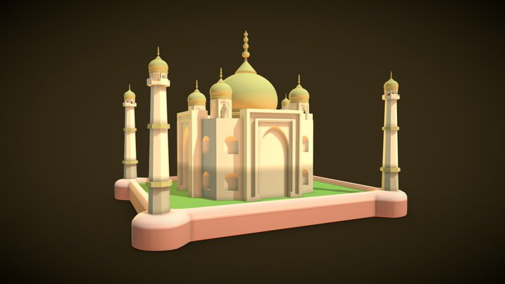 Taj Mahal 3D Model In Buildings 3DExport, 44% OFF