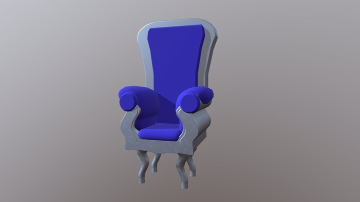 Throne 3D Model