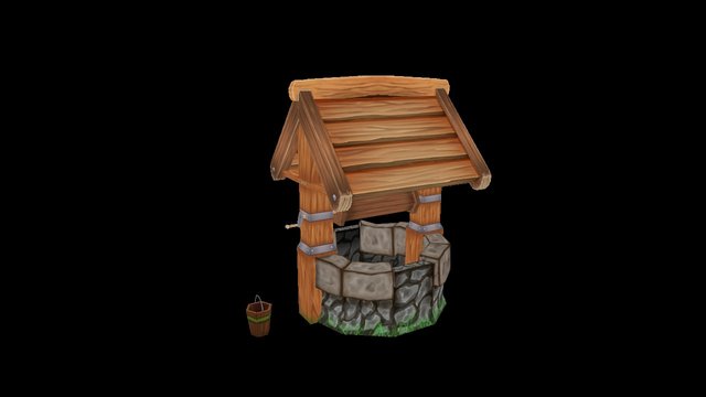 水井 3D Model