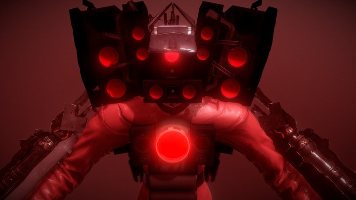 Titan Speakerman 2.0 3D Model