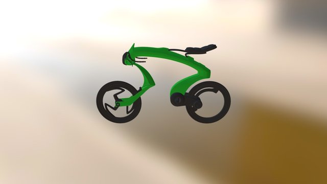 Fantasy Bike 3D Model