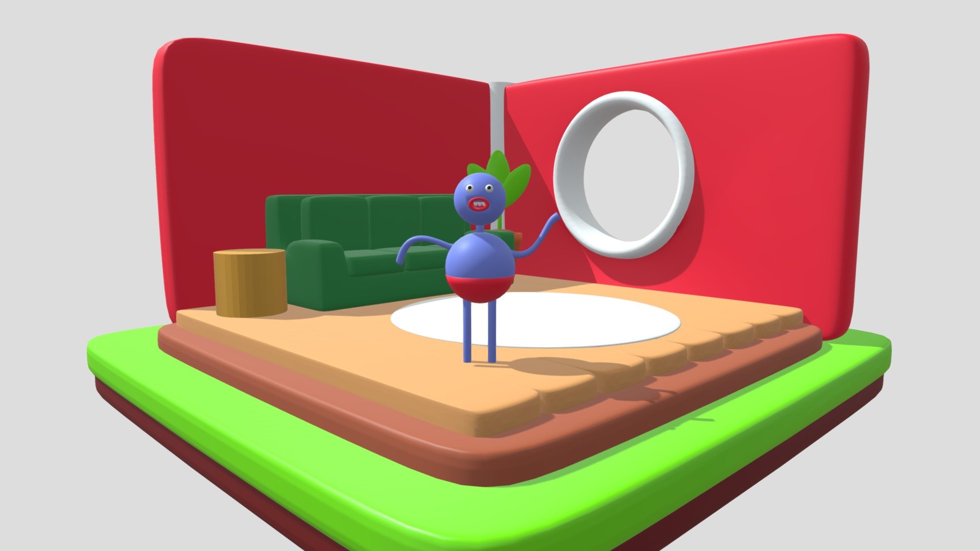 3D Sketchbook 13 - Lil Home — Sketchfab embed 3D viewer