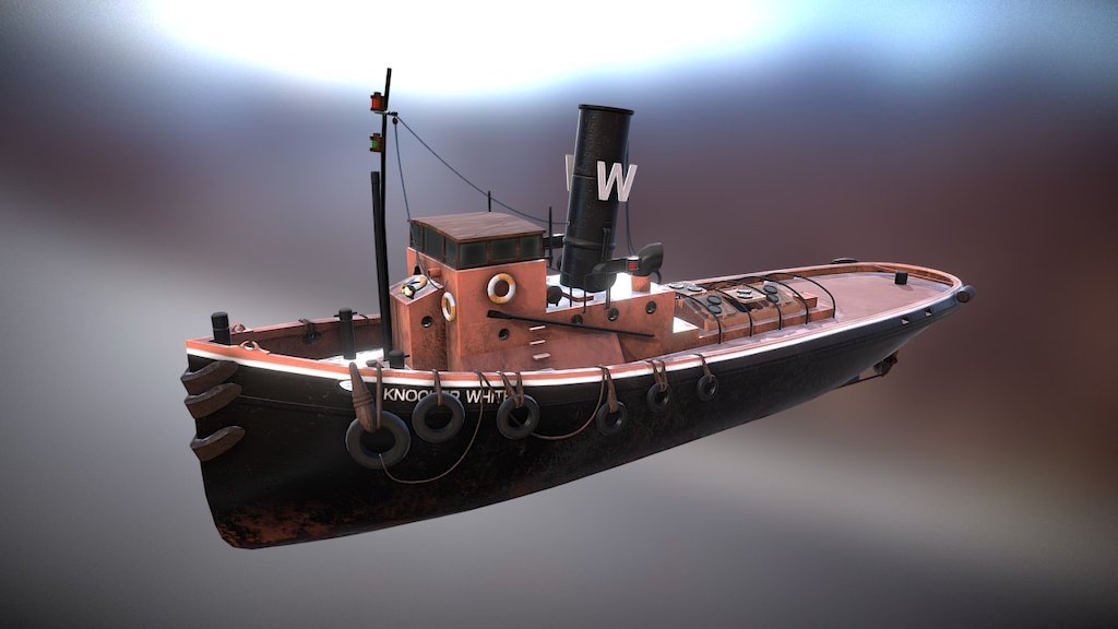Knocker White 3D model by neutraldigital [65e8dfb] Sketchfab