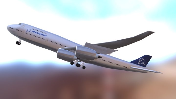 Boeing 7478-i 3D Model
