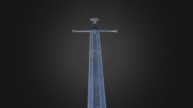 Lord Of The Ring - Narsil / Andùril 3D Model