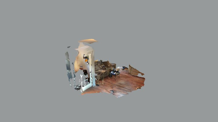 Living room scaniverse 3D Model